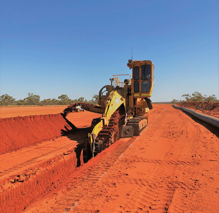 Polyfit Fabrication - Vermeer T955 Trencher
